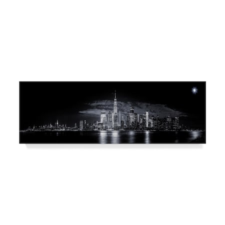 Jackson Carvalho 'Gotham Cityscape' Canvas Art,8x24